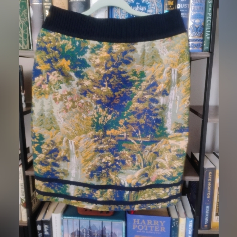 RARE Fall Tapestry Maeve Pencil Skirt